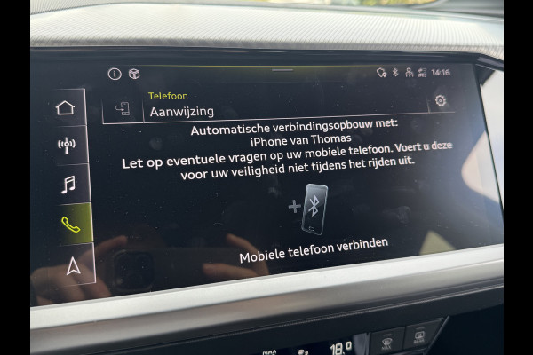 Audi Q4 Sportback e-tron 35 EDITION 170PK 55 kWh LEDER/VIRTUAL/NAVI  EL KLEP