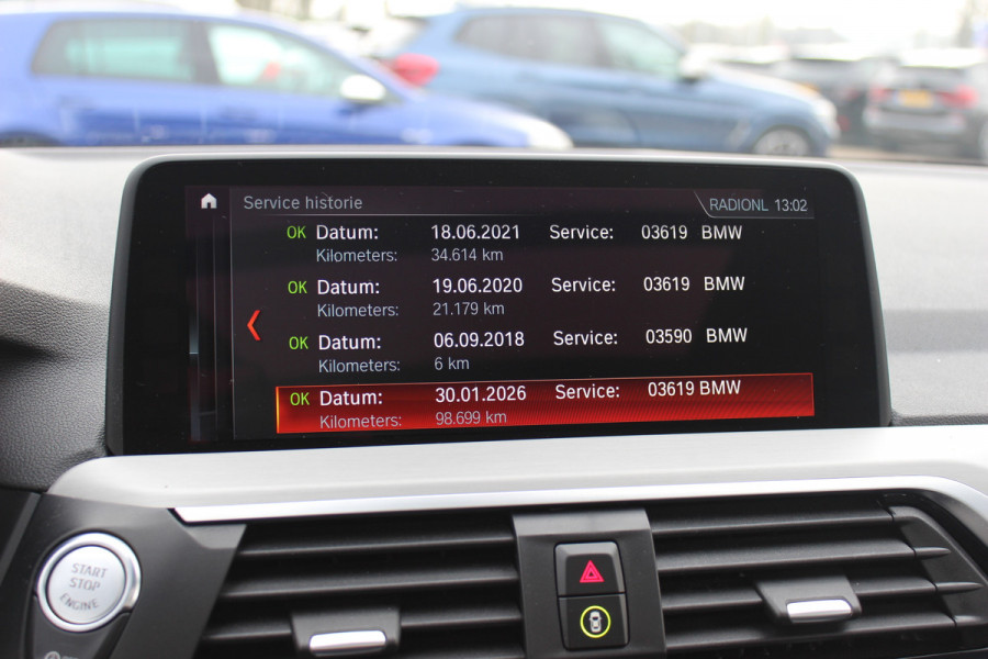 BMW X4 xDrive20i High Exe. M Sport / Panoramadak / 360Camera / Leder / 20'' / Harman Kardon / Navigatie / Dodehoek / DAB / Stoelverwarming / ACC