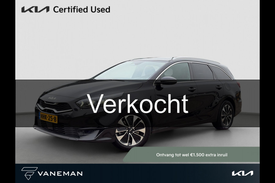 Kia Ceed Sportswagon 1.0 T-GDi MHEV Design Edition | Automaat | JBL | Stoel- en Stuurverwarming | Lane Assist | Dode Hoek Assistentie | Navi | Apple Carplay & Android Auto |