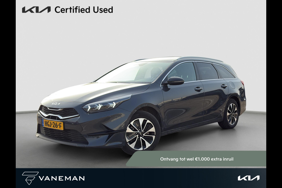 Kia Ceed Sportswagon 1.0 T-GDi Design Edition | Stoel- en Stuurverwarming | Cruise Control | Climate Control | Elektr. Achterklep | JBL | Draadloos Opladen |