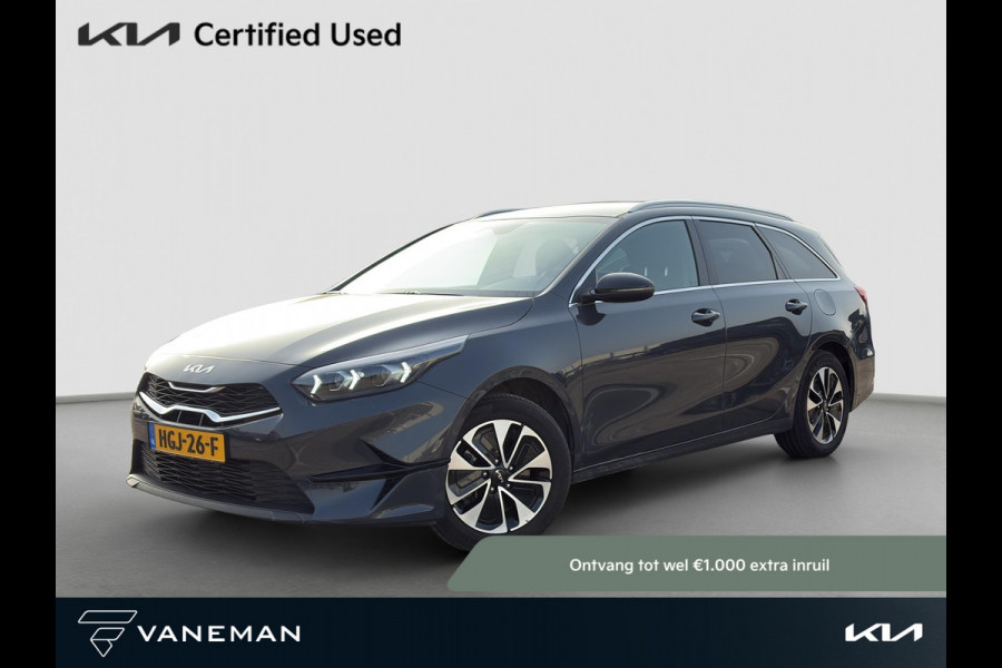 Kia Ceed Sportswagon 1.0 T-GDi Design Edition | Stoel- en Stuurverwarming | Cruise Control | Climate Control | Elektr. Achterklep | JBL | Draadloos Opladen |