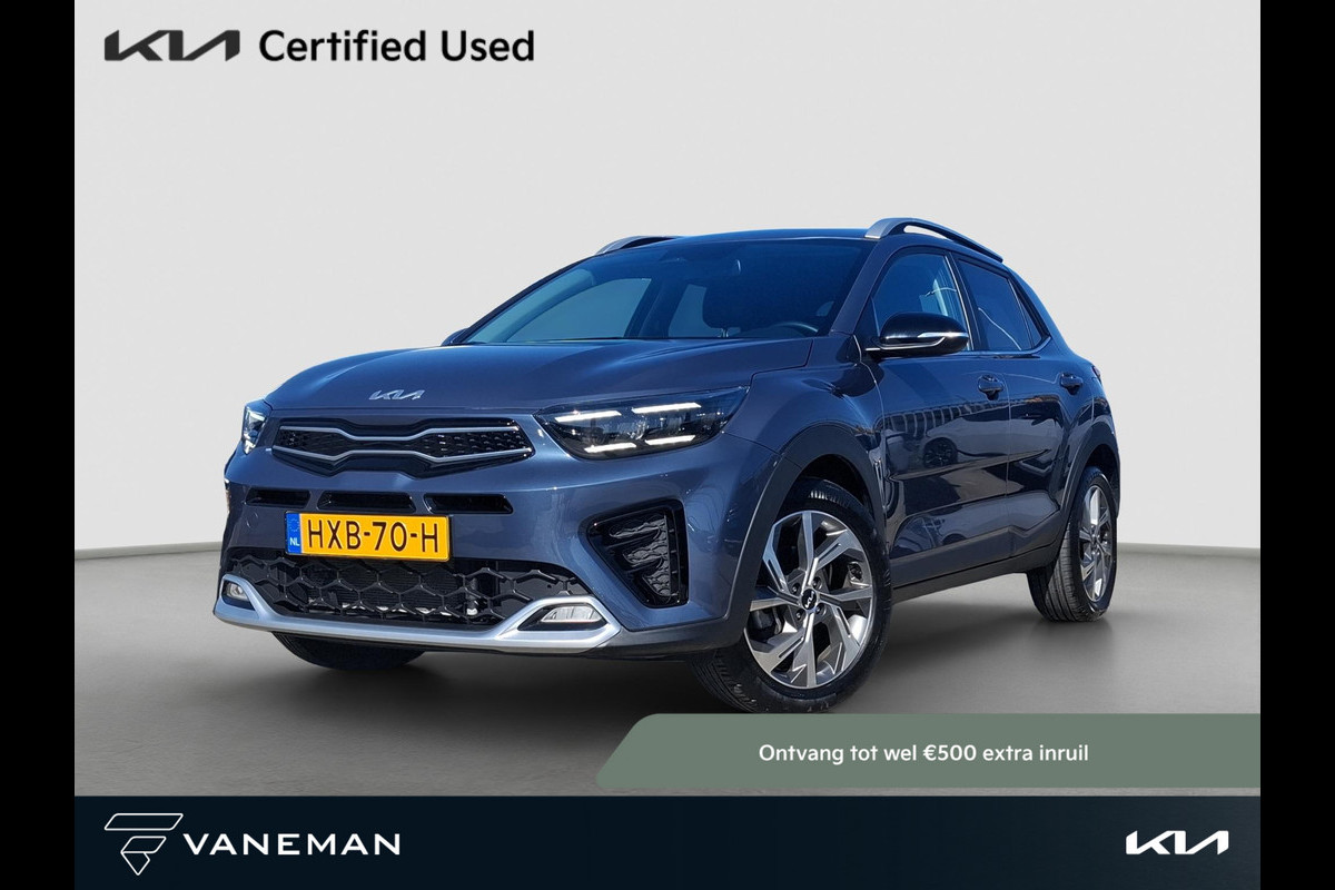 Kia Stonic 1.0 T-GDi MHEV GT-Line Automaat Cruise | Start/Stop | Half-leder | Stoel- en Stuurverwarming | LED | Camera | LMV |