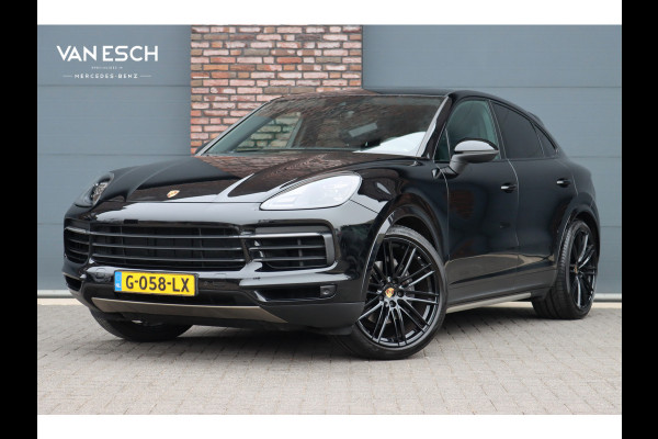 Porsche Cayenne Coupé 3.0 Aut8 | Luchtvering | Panoramadak | BOSE | Trekhaak | Leder | Memory | Stoelverwarming V+A | PDLS | Sport-Chrono-pakket | Soft-Close | Verwarmd Stuurwiel |