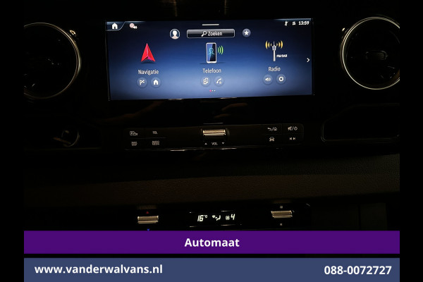 Mercedes-Benz Sprinter 317 CDI 170pk 9G-Tronic Automaat L2H2 2025 MODEL XL MBUX Euro6 Airco | Camera | Navigatie | LED | Chauffeursstoel Cruisecontrol, Stoelverwarming, Parkeersensoren, Bijrijdersbank