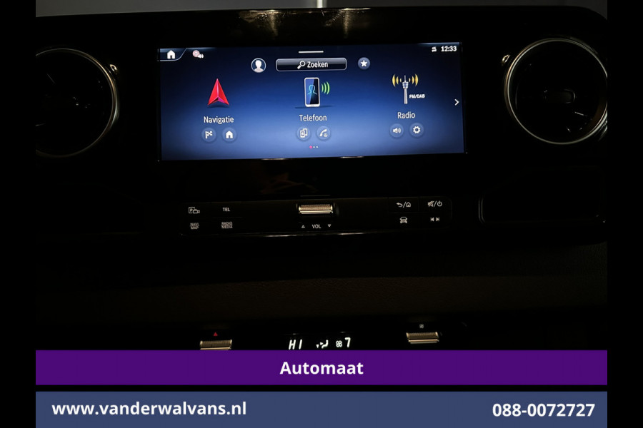 Mercedes-Benz Sprinter 317 CDI 170pk 9G-Tronic Automaat L2H2 Euro6 Airco | Camera | Navigatie | LED | Cruisecontrol Chauffeursstoel, Stoelverwarming, 270 Graden Achterdeuren, Parkeersensoren, Bijrijdersbank
