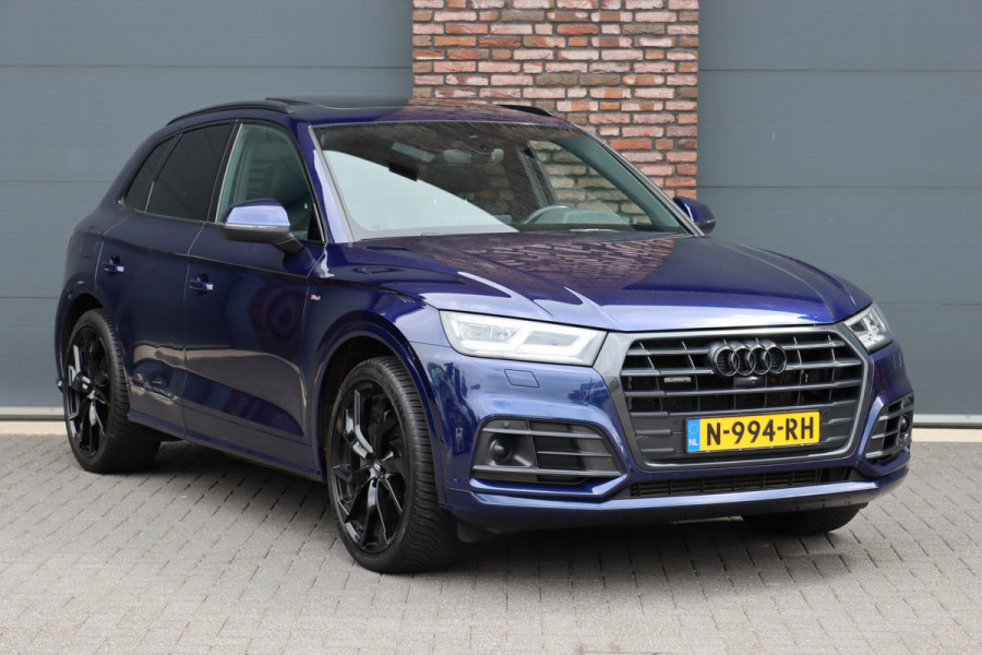 Audi Q5 3.0 TDI Quattro Sport S Line Black Edition | Luchtvering | Bang&Olufsen | ACC | Nappa Leder | Memory | Surround Camera | Stoelverwarming V+A | Panoramadak |