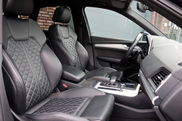 Audi Q5 3.0 TDI Quattro Sport S Line Black Edition | Luchtvering | Bang&Olufsen | ACC | Nappa Leder | Memory | Surround Camera | Stoelverwarming V+A | Panoramadak |