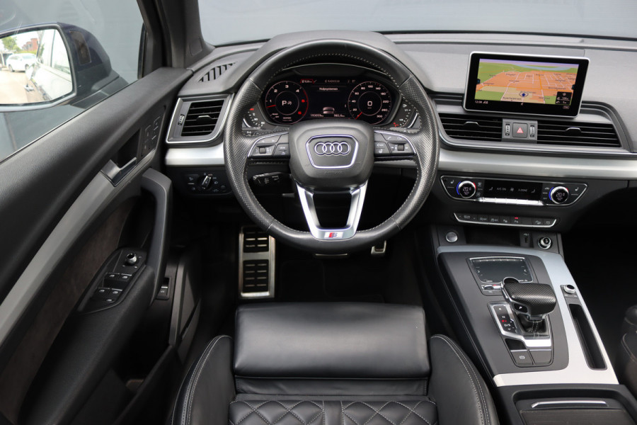 Audi Q5 3.0 TDI Quattro Sport S Line Black Edition | Luchtvering | Bang&Olufsen | ACC | Nappa Leder | Memory | Surround Camera | Stoelverwarming V+A | Panoramadak |