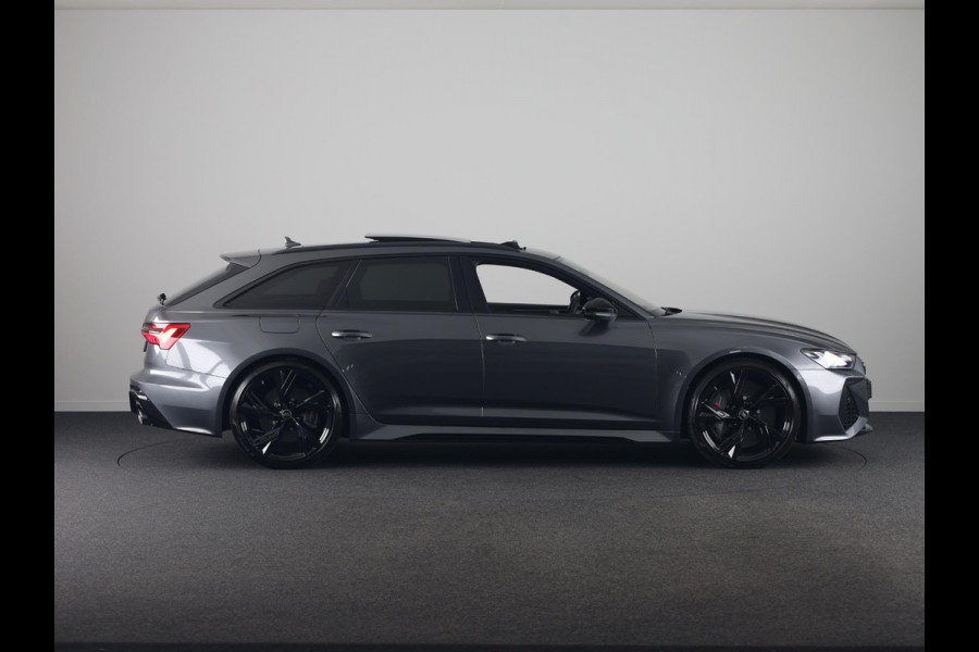 Audi RS6 Avant 4.0 TFSI quattro 600pk | Panoramadak | Keramische remmen | Head up Display | B&O | Servo sluiting | Vierwiel besturing |
