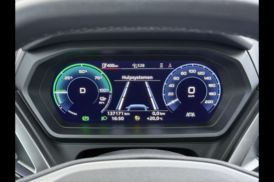 Audi Q4 e-tron 40 82kWh Trekhaak Matrix Led 19" Sportst.+Verwarmd Apple Carplay Android Navi Launch Edition Advanced Ecc Pdc Elek.Achterklep Cruise Control Lmv Isofix DAB 1.000KG Trekgewicht 1e Eigenaar Origineel Nederlandse Auto