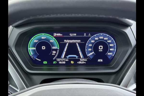 Audi Q4 e-tron 40 82kWh Trekhaak Matrix Led 19" Sportst.+Verwarmd Apple Carplay Android Navi Launch Edition Advanced Ecc Pdc Elek.Achterklep Cruise Control Lmv Isofix DAB 1.000KG Trekgewicht 1e Eigenaar Origineel Nederlandse Auto