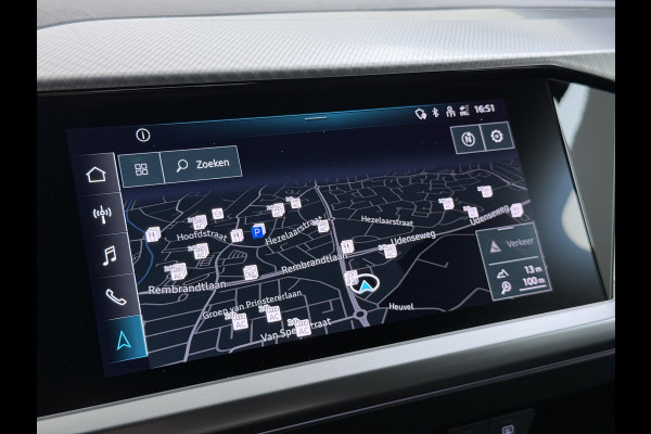 Audi Q4 e-tron 40 82kWh Trekhaak Matrix Led 19" Sportst.+Verwarmd Apple Carplay Android Navi Launch Edition Advanced Ecc Pdc Elek.Achterklep Cruise Control Lmv Isofix DAB 1.000KG Trekgewicht 1e Eigenaar Origineel Nederlandse Auto