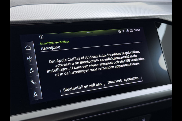 Audi Q4 e-tron 40 82kWh Trekhaak Matrix Led 19" Sportst.+Verwarmd Apple Carplay Android Navi Launch Edition Advanced Ecc Pdc Elek.Achterklep Cruise Control Lmv Isofix DAB 1.000KG Trekgewicht 1e Eigenaar Origineel Nederlandse Auto