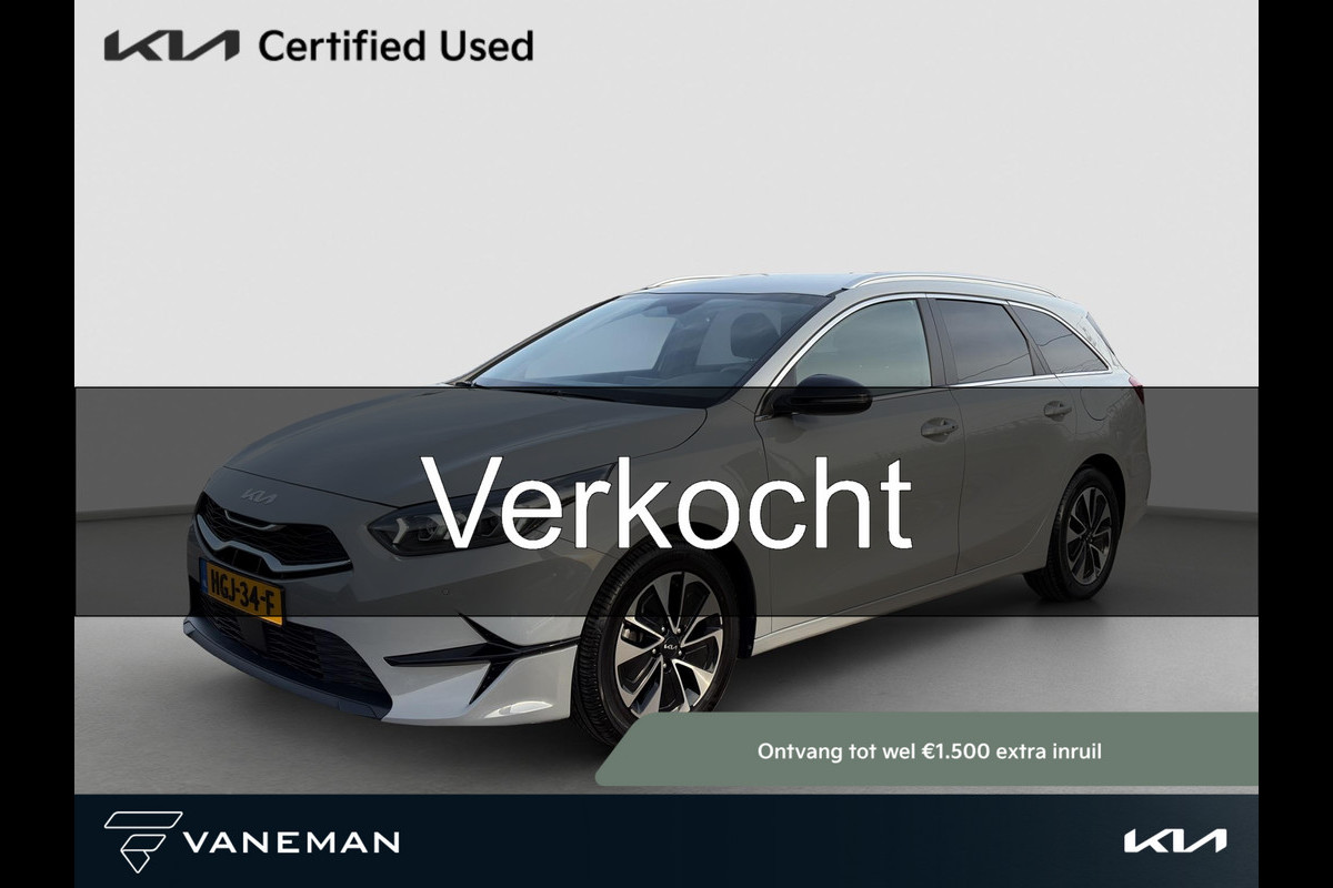 Kia Ceed Sportswagon 1.0 T-GDi MHEV Design Edition Automaat | JBL | Stoel- en Stuurverwarming | Lane Assist | Dode Hoek Assistentie | Navi | Apple Carplay & Android Auto |
