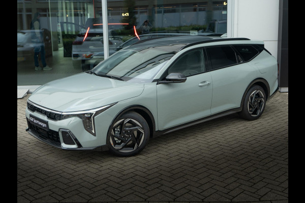 Kia K4 Sportswagon 1.0 T-GDi MHEV GT-Line Launch Edition (pano) | Actieprijs* | OP VOORRAAD | Navi. | Clima. | Glazen Schuif-/Kanteldak | Adapt. Cruise. | Dodehoekassistentie | Stoel&Stuur Verwarming | GT-Line Vegan Lederen Stoelbekleding
