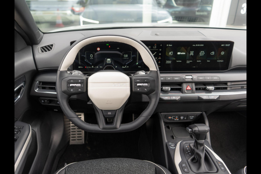 Kia K4 Sportswagon 1.0 T-GDi MHEV GT-Line Launch Edition (pano) | Actieprijs* | OP VOORRAAD | Navi. | Clima. | Glazen Schuif-/Kanteldak | Adapt. Cruise. | Dodehoekassistentie | Stoel&Stuur Verwarming | GT-Line Vegan Lederen Stoelbekleding