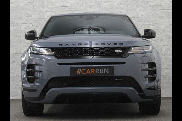 Land Rover Range Rover Evoque 1.5 P300e AWD R-Dynamic | Panorama | Leder | Meridian-Sound | Black-Optic | Sfeerverlichting | Stoelverwarming | Stuurverwarming | Camera | Elek. Achterklep | Voorruit Verwarming | Elektrische Stoelen | Lane Assist |