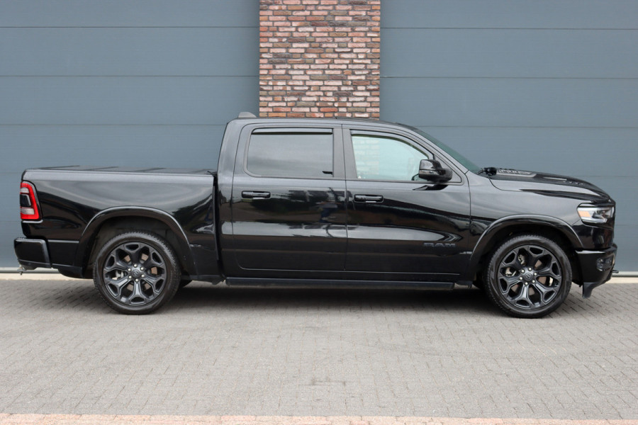 Dodge Ram 1500 5.7 V8 4x4 Crew Cab Limited | Prins-LPG | Luchtvering | Stoelventilatie V+A | Trekhaak | Panoramadak | ACC | Android Auto/Apple Carplay | HUD | Harman&Kardon | Surround Camera |
