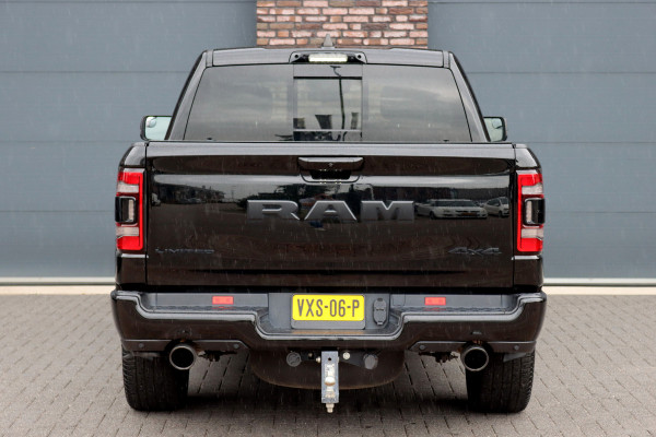 Dodge Ram 1500 5.7 V8 4x4 Crew Cab Limited | Prins-LPG | Luchtvering | Stoelventilatie V+A | Trekhaak | Panoramadak | ACC | Android Auto/Apple Carplay | HUD | Harman&Kardon | Surround Camera |