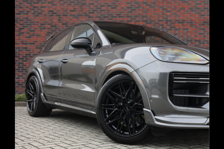 Porsche Cayenne Coupé 4.0 Turbo E-Hybrid | Techart - Pano - Trekhaak - Sport Chrono