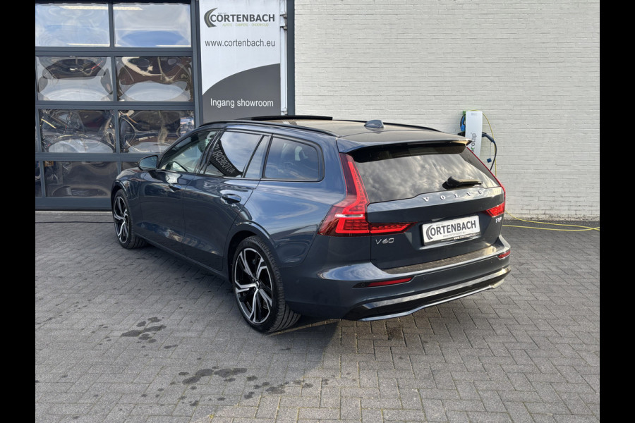 Volvo V60 2.0 T8 Plug-in hybrid AWD Ultra Dark | Zwenkbare trekhaak | Bowers&Wilkins | Stoelmassage + Verkoeling | Panoramadak | Memory | Blis |