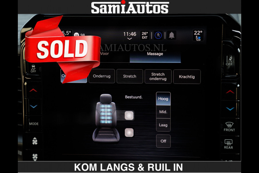 Dodge Ram Limited H.O 540HP 706Nm | € 84.950 excl | De Meest Luxe en Volle Pick-Up in zijn Klasse | LUCHTVERING | HUD | Massage + Full Opt Comfortabele Dubbele Cabine met Royale 5 Zitplaatsen | BPM vrij | Nu Leverbaar uit Voorraad | Voorraad Nr 2300 - 7689 | De specialist in Amerikaanse pick‑ups in Nederland en Europa.