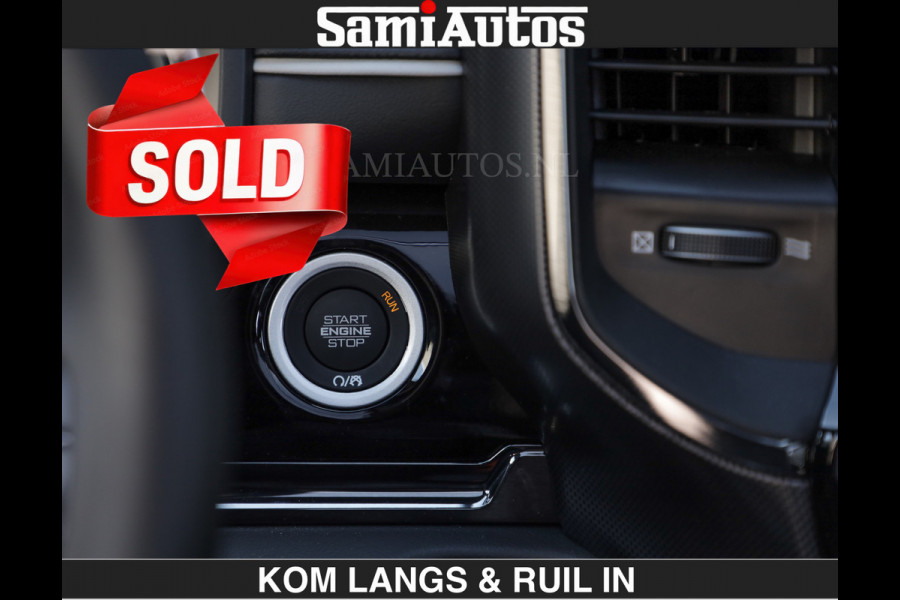Dodge Ram Limited H.O 540HP 706Nm | € 84.950 excl | De Meest Luxe en Volle Pick-Up in zijn Klasse | LUCHTVERING | HUD | Massage + Full Opt Comfortabele Dubbele Cabine met Royale 5 Zitplaatsen | BPM vrij | Nu Leverbaar uit Voorraad | Voorraad Nr 2300 - 7689 | De specialist in Amerikaanse pick‑ups in Nederland en Europa.