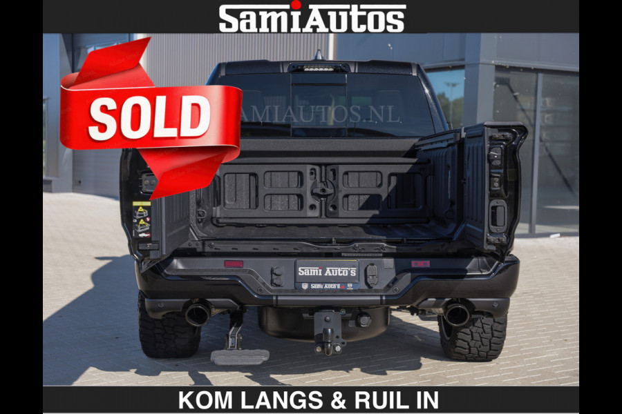 Dodge Ram Limited H.O 540HP 706Nm | € 84.950 excl | De Meest Luxe en Volle Pick-Up in zijn Klasse | LUCHTVERING | HUD | Massage + Full Opt Comfortabele Dubbele Cabine met Royale 5 Zitplaatsen | BPM vrij | Nu Leverbaar uit Voorraad | Voorraad Nr 2300 - 7689 | De specialist in Amerikaanse pick‑ups in Nederland en Europa.