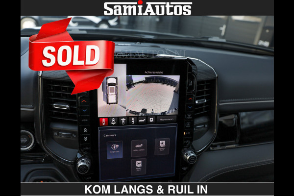 Dodge Ram Limited H.O 540HP 706Nm | € 84.950 excl | De Meest Luxe en Volle Pick-Up in zijn Klasse | LUCHTVERING | HUD | Massage + Full Opt Comfortabele Dubbele Cabine met Royale 5 Zitplaatsen | BPM vrij | Nu Leverbaar uit Voorraad | Voorraad Nr 2300 - 7689 | De specialist in Amerikaanse pick‑ups in Nederland en Europa.