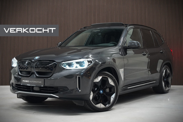 BMW iX3 High Executive 80 kWh | Panoramadak | Harman Kardon | Stoelverwarming | Adaptive Cruise Control | Head-Up Display | Memory Seat | 360 Camera | Ambiance Verlichting | Adaptief Onderstel | Adaptive LED | Trekhaak |