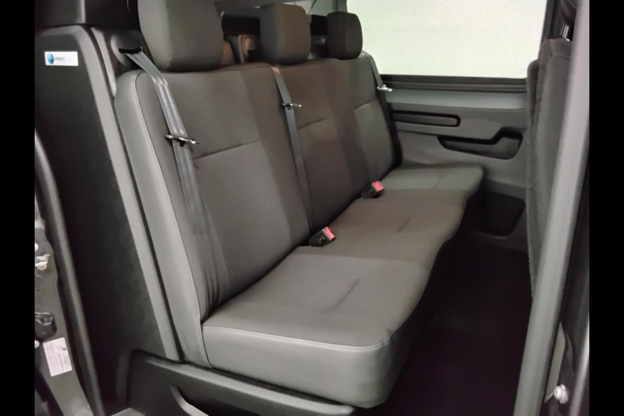 Opel Vivaro 1.5 Diesel 120pk L3 Dubbele Cabine Apple Carplay /  Android Auto Parkeersensoren V+A Trekhaak Camera Navigatie Cruise Control LED koplampen houten afwerking laadruimte
