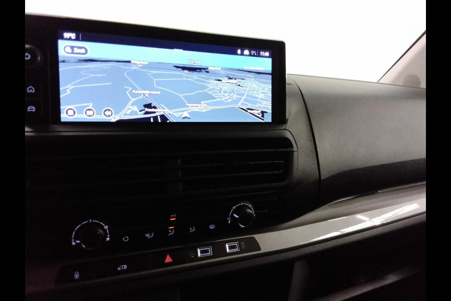 Opel Vivaro 1.5 Diesel 120pk L3 Dubbele Cabine Apple Carplay /  Android Auto Parkeersensoren V+A Trekhaak Camera Navigatie Cruise Control LED koplampen houten afwerking laadruimte