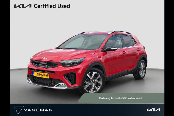 Kia Stonic 1.0 T-GDi MHEV GT-Line Automaat Cruise | Start/Stop | Half-leder | Stoel- en Stuurverwarming | LED | Camera | LMV |