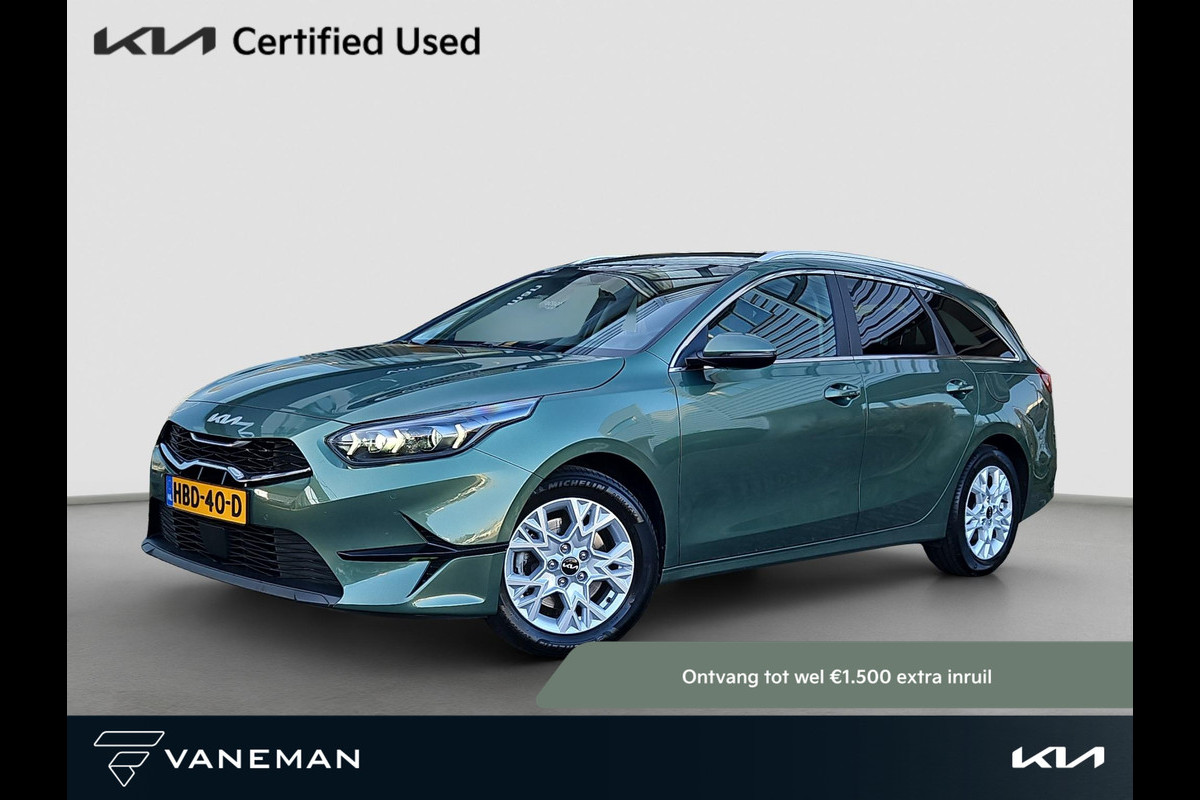 Kia Ceed Sportswagon 1.0 T-GDi DynamicPlusLine | Stoel- en Stuurverwarming | Elektr. Achterklep | Cruise | Navi | Privacy Glass | LED |