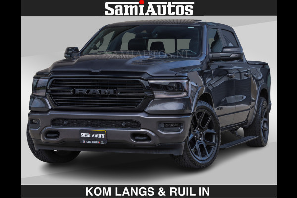 Dodge Ram SPORT 5.7 V8 402PK | €54950,- excl | LUCHTVERING | 2023 | PANODAK | GROOTSCHERM | DC | TOP KLEUR GRANITE | CREW CAB | DUBBELE CABINE | 5 PERSOONS |