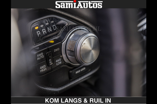 Dodge Ram SPORT 5.7 V8 402PK | €54950,- excl | LUCHTVERING | 2023 | PANODAK | GROOTSCHERM | DC | TOP KLEUR GRANITE | CREW CAB | DUBBELE CABINE | 5 PERSOONS |