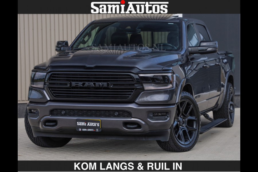 Dodge Ram SPORT 5.7 V8 402PK | €54950,- excl | LUCHTVERING | 2023 | PANODAK | GROOTSCHERM | DC | TOP KLEUR GRANITE | CREW CAB | DUBBELE CABINE | 5 PERSOONS |