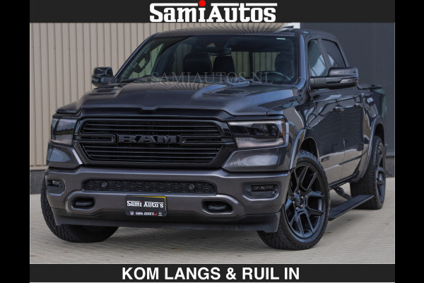 Dodge Ram SPORT 5.7 V8 402PK | €54950,- excl | LUCHTVERING | 2023 | PANODAK | GROOTSCHERM | DC | TOP KLEUR GRANITE | CREW CAB | DUBBELE CABINE | 5 PERSOONS |