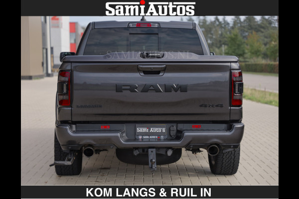 Dodge Ram SPORT 5.7 V8 402PK | €54950,- excl | LUCHTVERING | 2023 | PANODAK | GROOTSCHERM | DC | TOP KLEUR GRANITE | CREW CAB | DUBBELE CABINE | 5 PERSOONS |