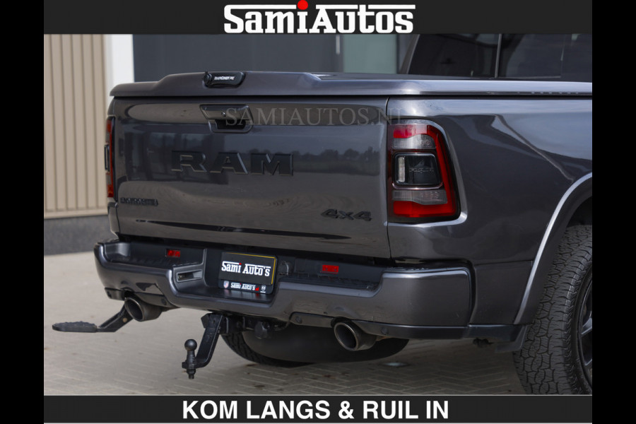 Dodge Ram SPORT 5.7 V8 402PK | €54950,- excl | LUCHTVERING | 2023 | PANODAK | GROOTSCHERM | DC | TOP KLEUR GRANITE | CREW CAB | DUBBELE CABINE | 5 PERSOONS |