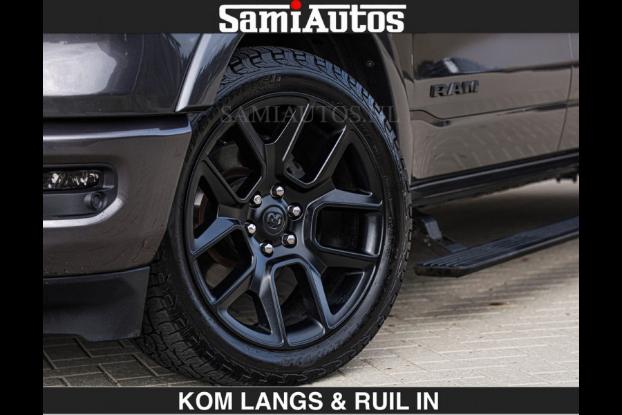 Dodge Ram SPORT 5.7 V8 402PK | €54950,- excl | LUCHTVERING | 2023 | PANODAK | GROOTSCHERM | DC | TOP KLEUR GRANITE | CREW CAB | DUBBELE CABINE | 5 PERSOONS |
