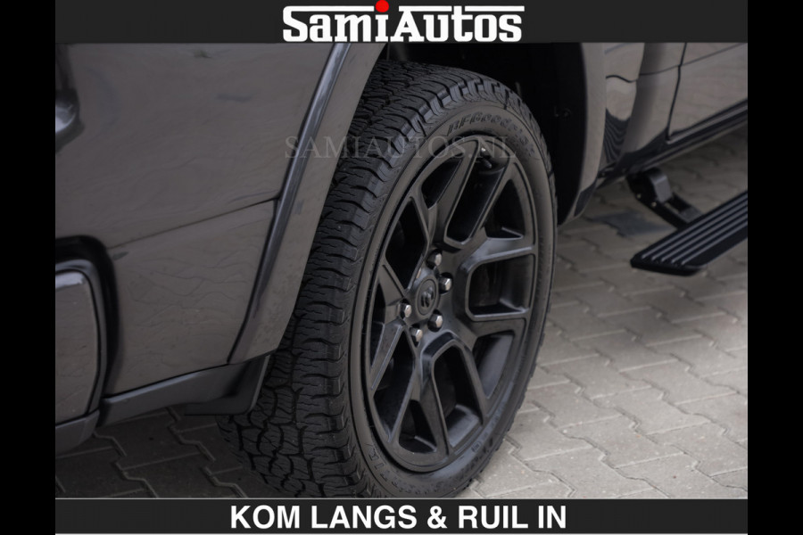 Dodge Ram SPORT 5.7 V8 402PK | €54950,- excl | LUCHTVERING | 2023 | PANODAK | GROOTSCHERM | DC | TOP KLEUR GRANITE | CREW CAB | DUBBELE CABINE | 5 PERSOONS |