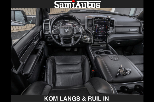 Dodge Ram SPORT 5.7 V8 402PK | €54950,- excl | LUCHTVERING | 2023 | PANODAK | GROOTSCHERM | DC | TOP KLEUR GRANITE | CREW CAB | DUBBELE CABINE | 5 PERSOONS |