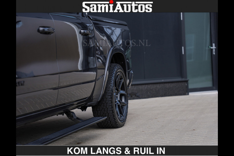 Dodge Ram SPORT 5.7 V8 402PK | €54950,- excl | LUCHTVERING | 2023 | PANODAK | GROOTSCHERM | DC | TOP KLEUR GRANITE | CREW CAB | DUBBELE CABINE | 5 PERSOONS |