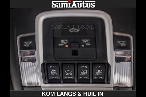 Dodge Ram SPORT 5.7 V8 402PK | €54950,- excl | LUCHTVERING | 2023 | PANODAK | GROOTSCHERM | DC | TOP KLEUR GRANITE | CREW CAB | DUBBELE CABINE | 5 PERSOONS |