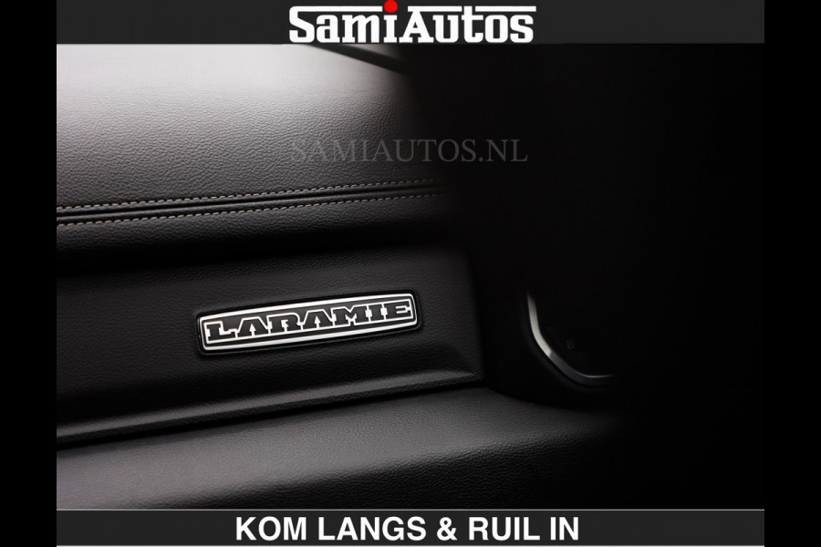 Dodge Ram SPORT 5.7 V8 402PK | €54950,- excl | LUCHTVERING | 2023 | PANODAK | GROOTSCHERM | DC | TOP KLEUR GRANITE | CREW CAB | DUBBELE CABINE | 5 PERSOONS |