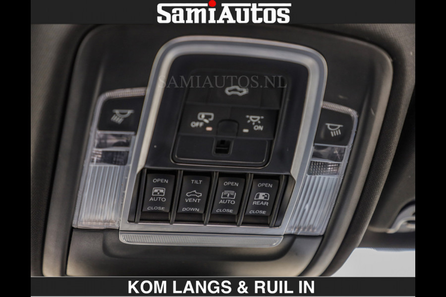 Dodge Ram SPORT 5.7 V8 402PK | €54950,- excl | LUCHTVERING | 2023 | PANODAK | GROOTSCHERM | DC | TOP KLEUR GRANITE | CREW CAB | DUBBELE CABINE | 5 PERSOONS |