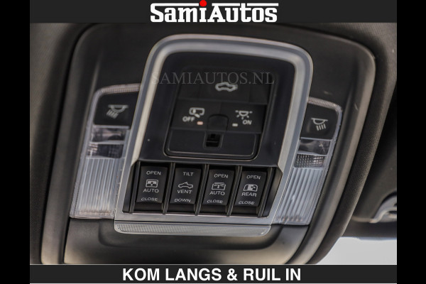 Dodge Ram SPORT 5.7 V8 402PK | €54950,- excl | LUCHTVERING | 2023 | PANODAK | GROOTSCHERM | DC | TOP KLEUR GRANITE | CREW CAB | DUBBELE CABINE | 5 PERSOONS |