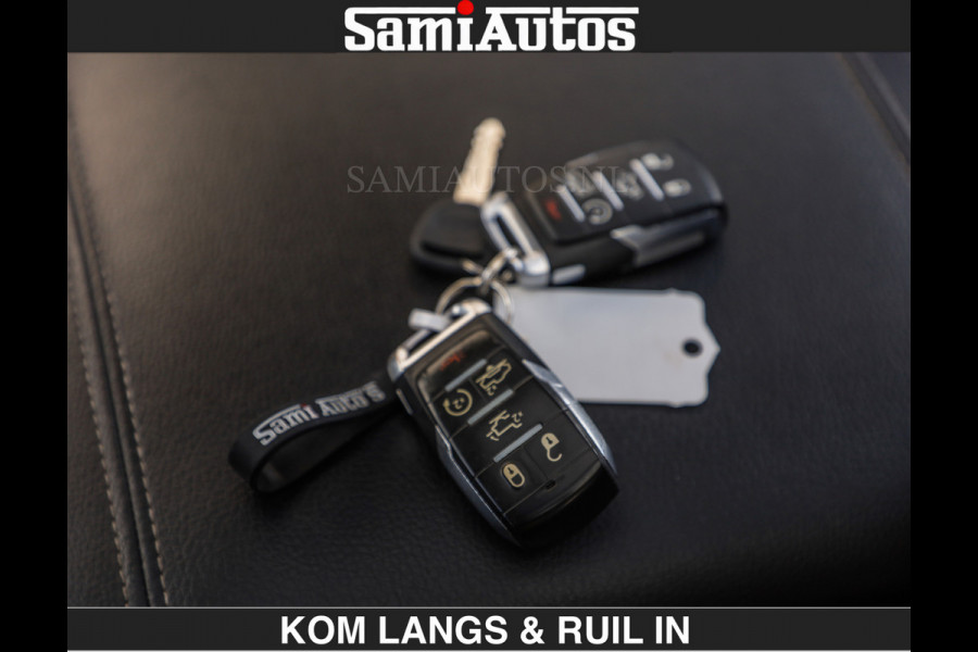 Dodge Ram SPORT 5.7 V8 402PK | €54950,- excl | LUCHTVERING | 2023 | PANODAK | GROOTSCHERM | DC | TOP KLEUR GRANITE | CREW CAB | DUBBELE CABINE | 5 PERSOONS |