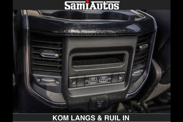 Dodge Ram SPORT 5.7 V8 402PK | €54950,- excl | LUCHTVERING | 2023 | PANODAK | GROOTSCHERM | DC | TOP KLEUR GRANITE | CREW CAB | DUBBELE CABINE | 5 PERSOONS |